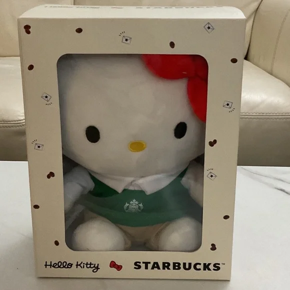 Starbucks Hello Kitty Plush - Picture 1 of 3
